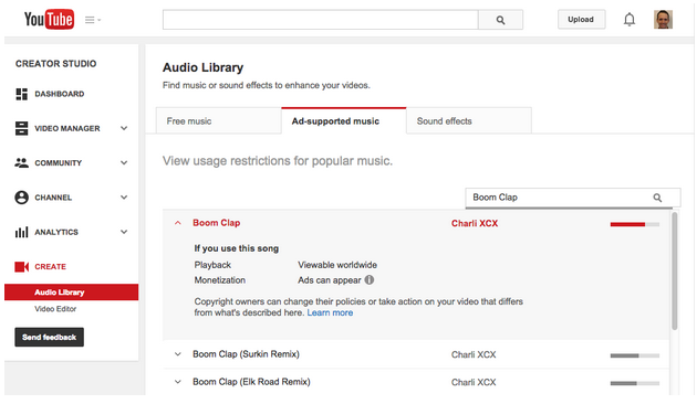 youtube-audio-library